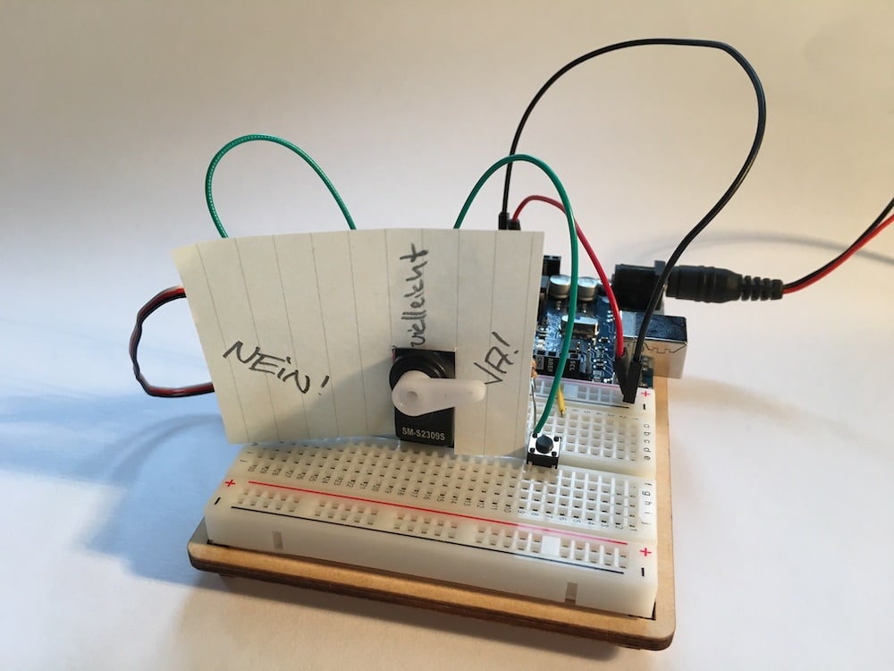 Arduino Projekt Blick in die Zukunft mit Zufallszahlen