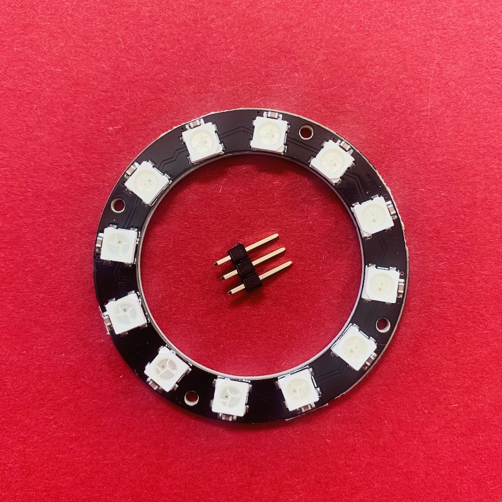 NeoPixel LED Ring with Pins
