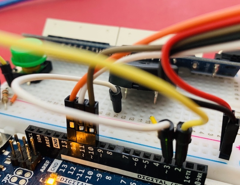 Anschluss des Piezo-Buzzers