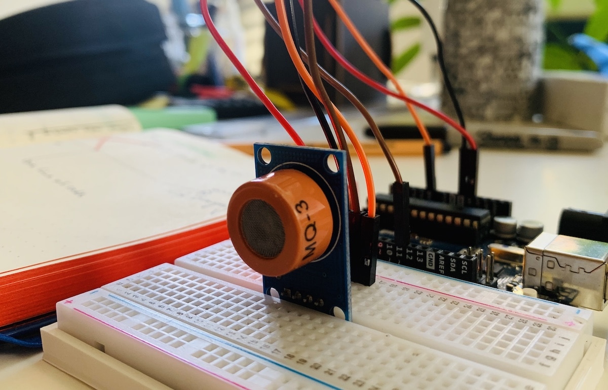 Der Alkoholsensor MQ-3 am Arduino