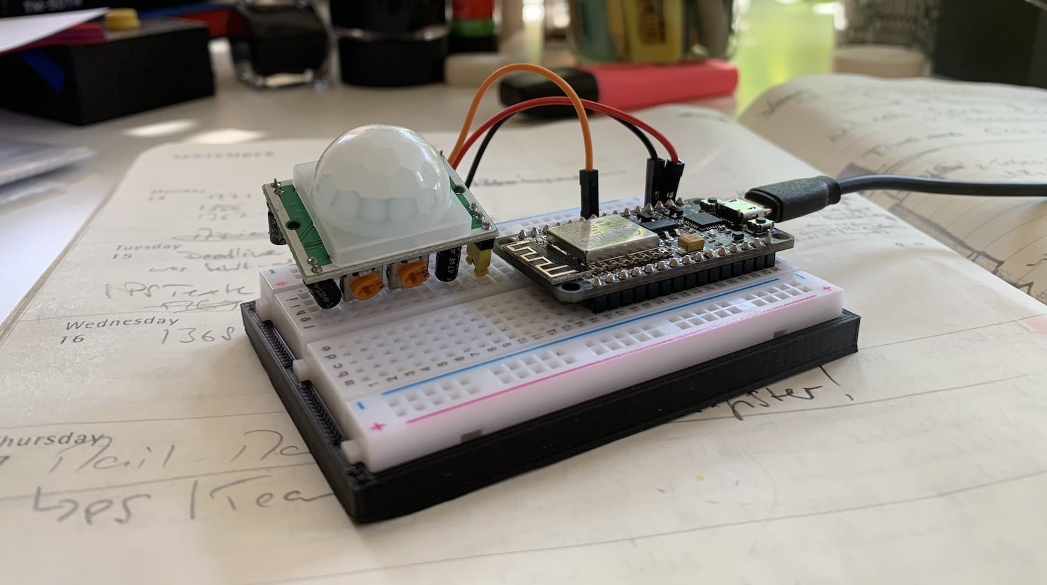 Stiller Alarm mit Telegram und dem ESP8266