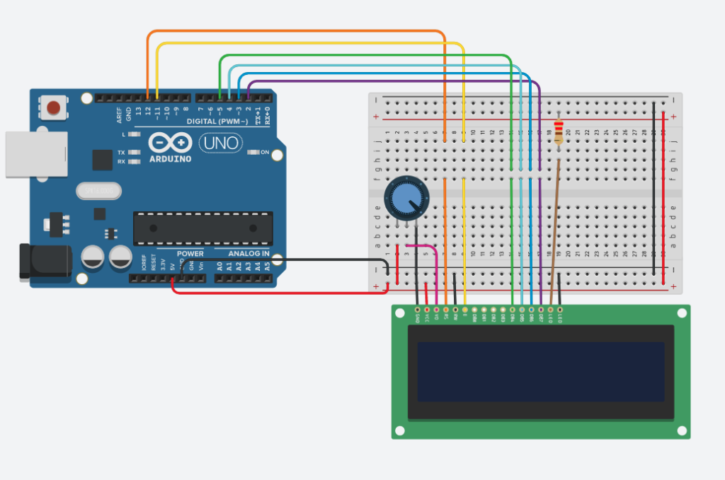 LCD-Display am Arduino