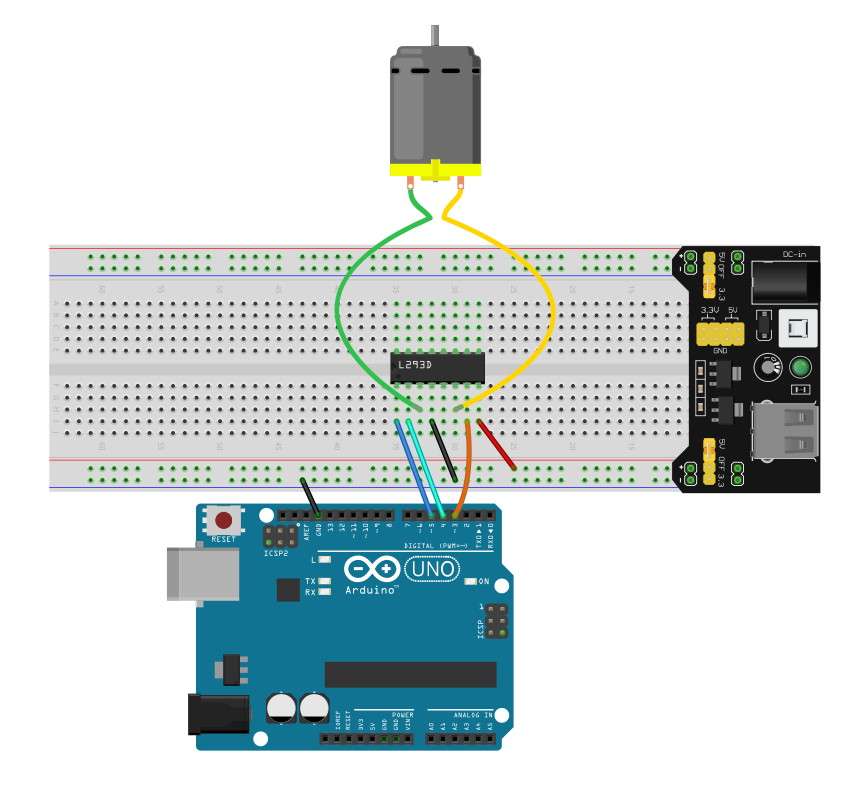 DC Motor am Arduino