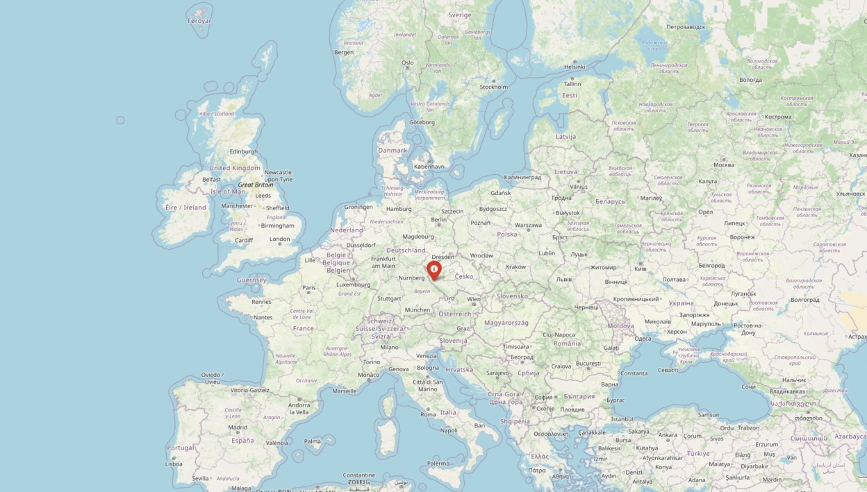 ISS Position Weltkarte