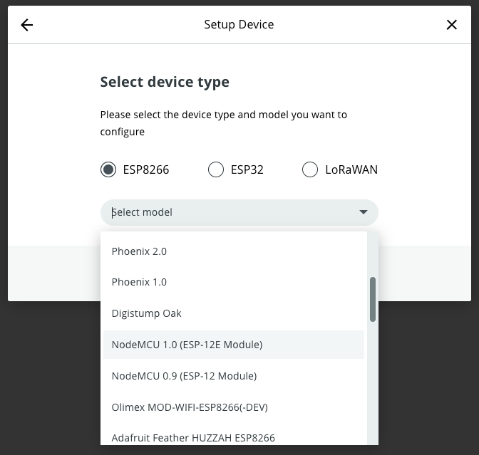ESP8266 in der Arduino Cloud installieren