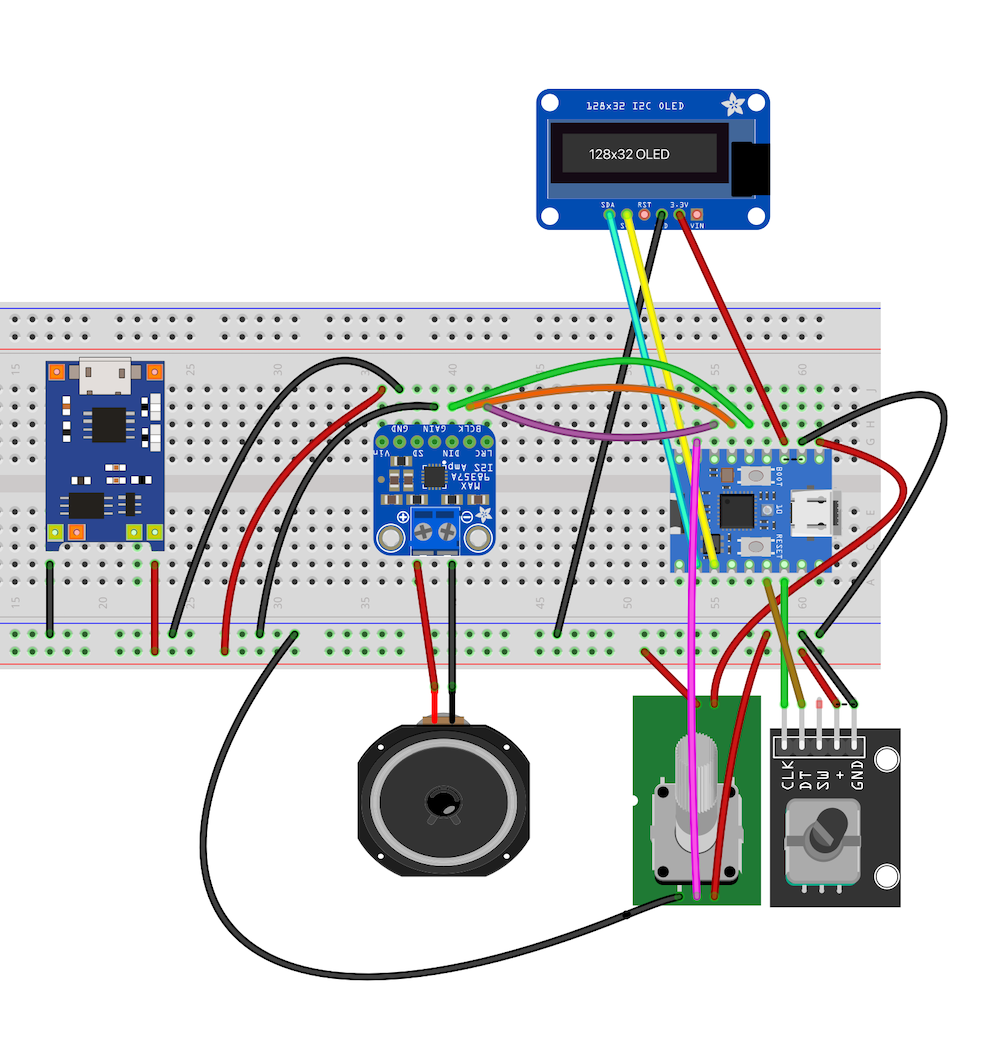 ESP32 Internetradio mit Display