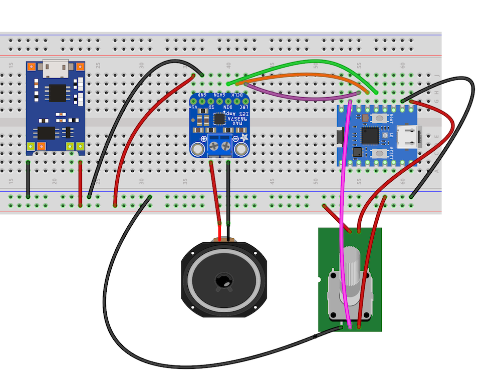 ESP32 Internetradio mit Poti